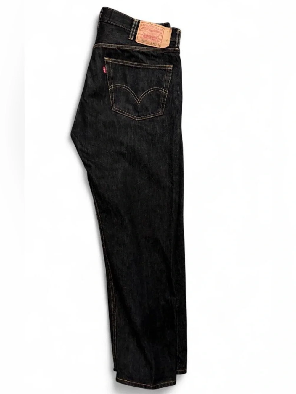 Levi's 501 Men's Black Denim Jeans w40 l 32